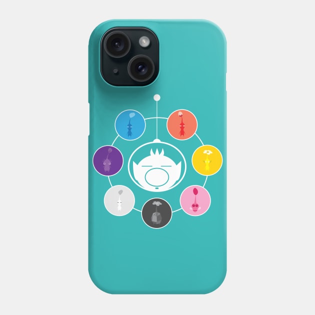 The Circle of Sprouts Phone Case by sparkmark