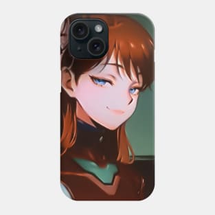 Smug Asuka Evangelion Meme Phone Case