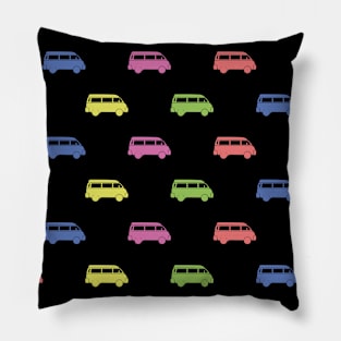 Colorful Van Pattern Pillow