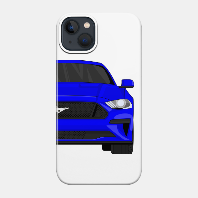MUSTANG BLUE - Ford Mustang Gt - Phone Case