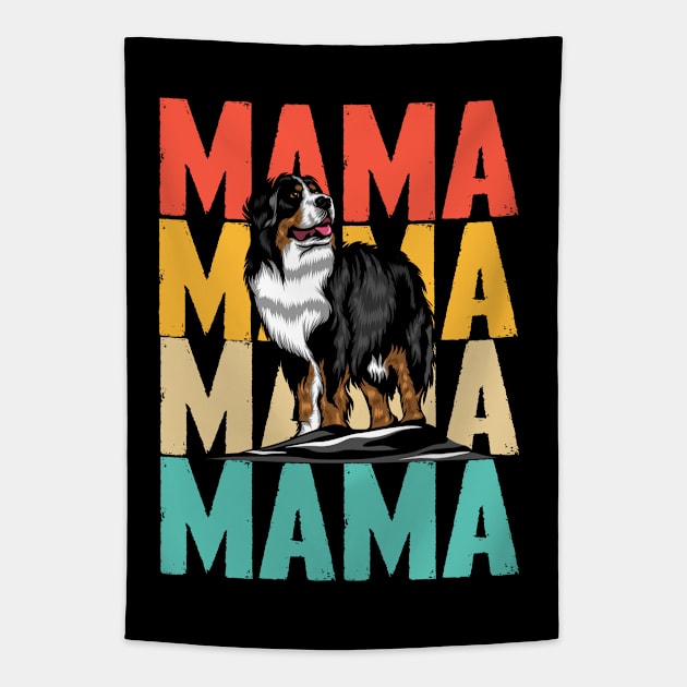 Bernese Mountain Dog - Bernese Mountain Dog Mama Tapestry by Kudostees