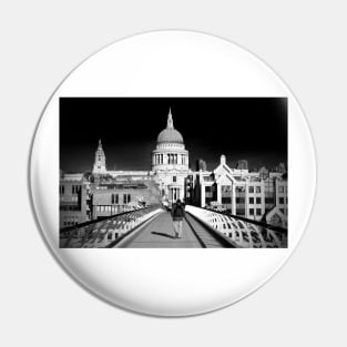 St Paul's Cathedral London Millennium Bridge Pin