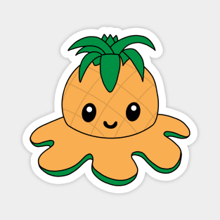 Pineapple octopus Magnet