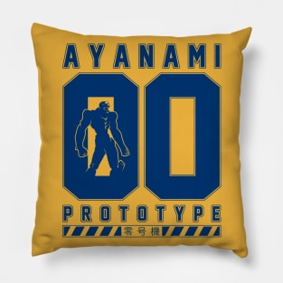 UNIT 00 - AYANAMI PROTOTYPE Pillow