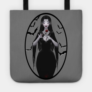 Morticia Addams Tote