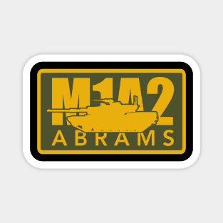 M1A2 Abrams Patch Magnet