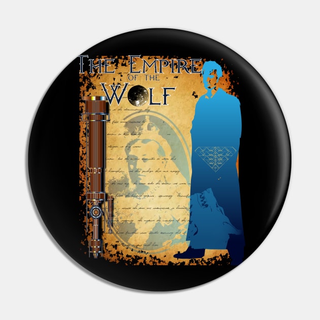THE EMPIRE OF THE WOLF Pin by KARMADESIGNER T-SHIRT SHOP