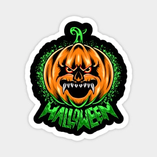 Sacary Pumpkin halloween Magnet