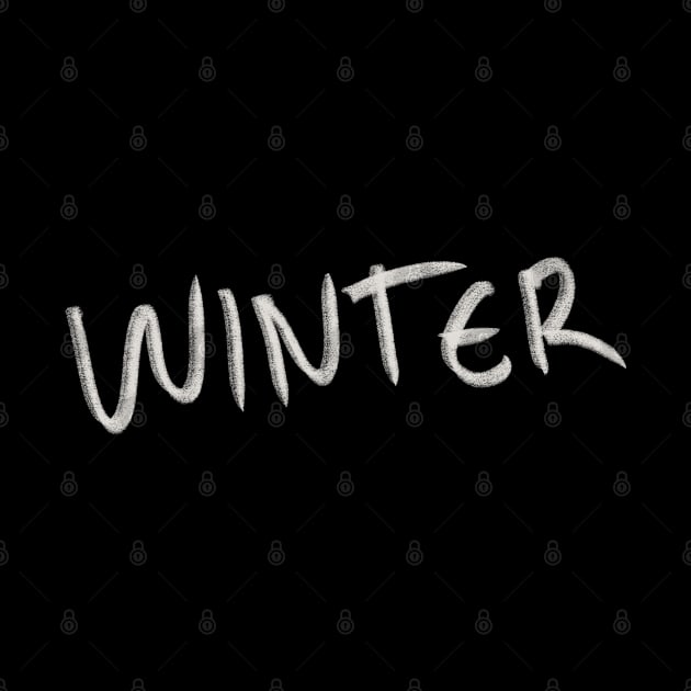 Hand Drawn Winter by Saestu Mbathi