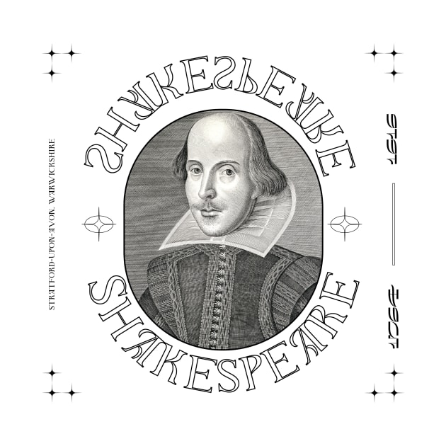 Shakespeare design art by WrittersQuotes