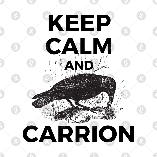 Keep Calm and Carrion Crow by WildScience