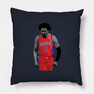 Cade Cunningham Vector Celebration Pillow