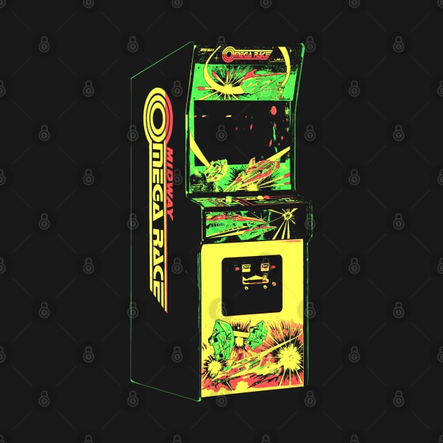 Omega Race Retro Arcade Game 2.0 by C3D3sign
