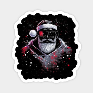 Black Santa, Santa Claus Magnet