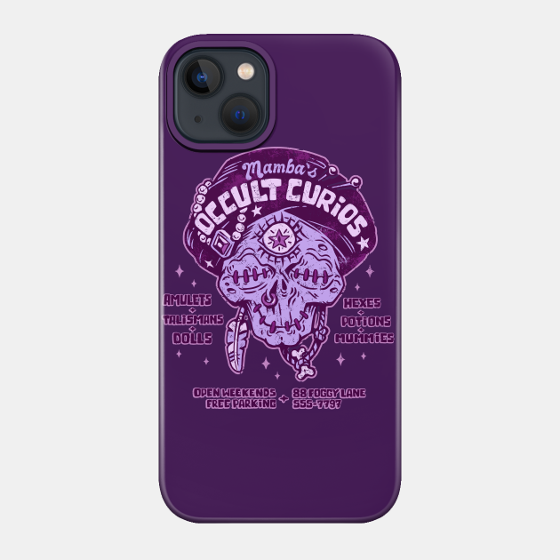 Mamba's Occult Curios - Magic - Phone Case