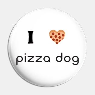 pizza dog Pin