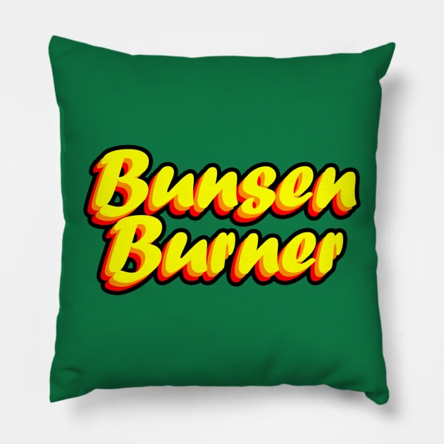 Bunsen Burner Pillow by MeteorMerchUK