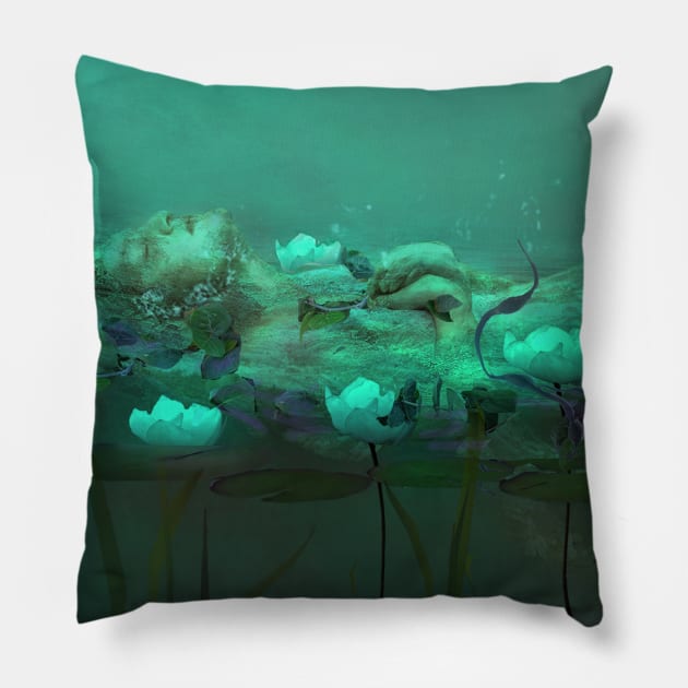 Ophelia Pillow by digitiel1@outlook.com 