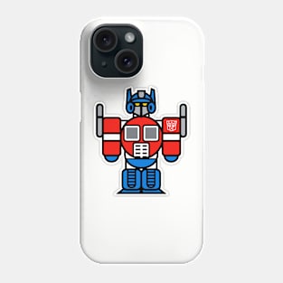 Transformers GEN 1 - chibi style -  Optimus Prime Phone Case