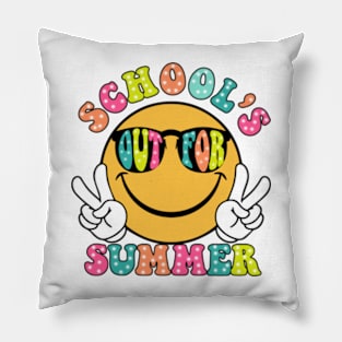 Dear Parents Tag You're It, Out Of School, Funny Teacher, Happy Last Day of School, Summer Vacation (2 Sided) Pillow