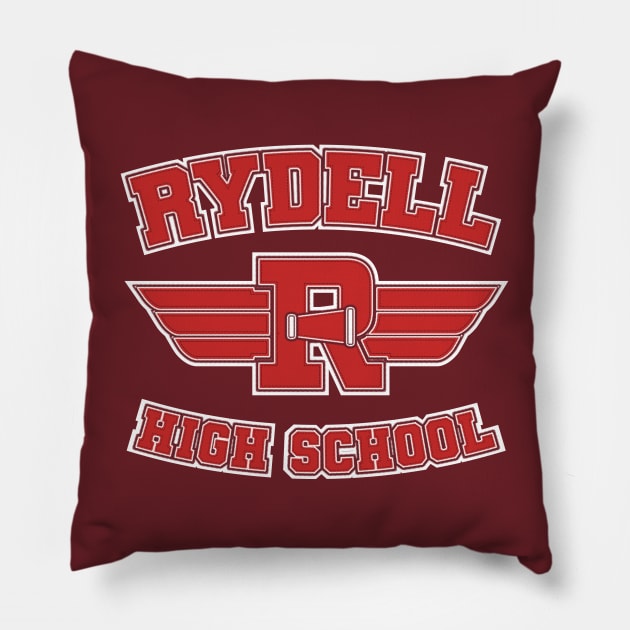 Rydell High School Pillow by Nazonian