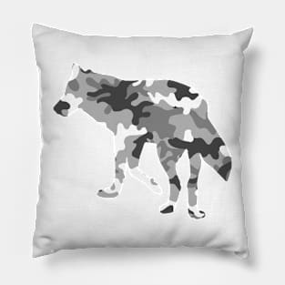 Classic Urban Wolf Pillow