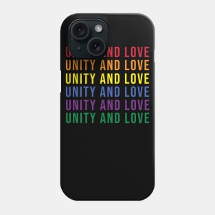 Unity and love Phone Case