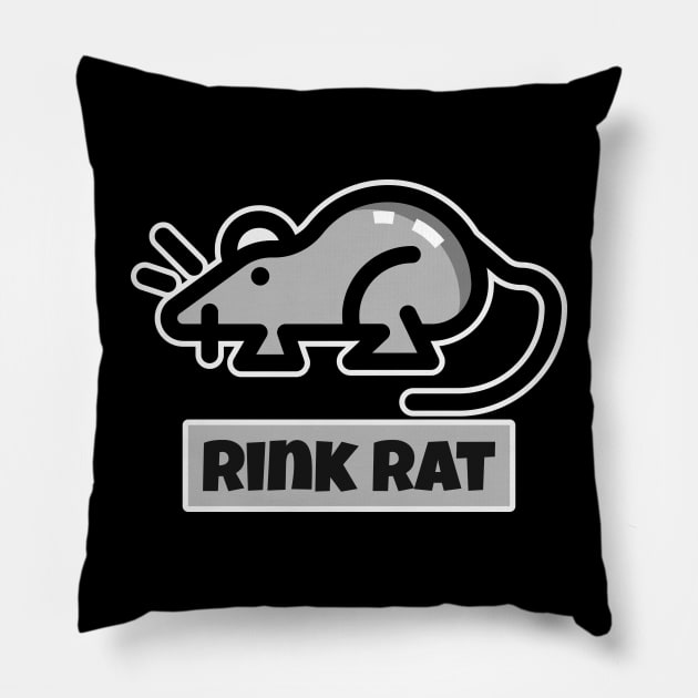 Rink Rat Pillow by The Hockey Locker