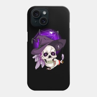 Witchy Crystal Skull Phone Case