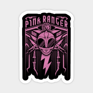 Pink Ranger Magnet