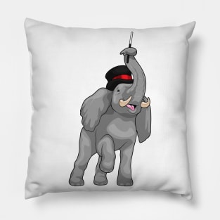 Elephant Magician Magic wand Pillow