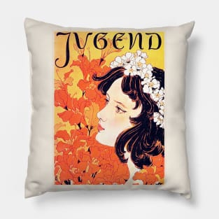 Jugend Cover, 1896 Pillow