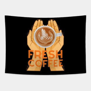 Fresh Coffee Tapestry