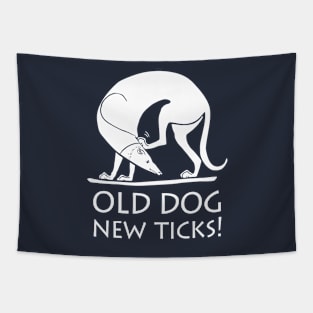 Ancient Greek Art Spartan Greyhound Hunting Dog, New Ticks! Tapestry