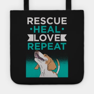 ANIMAL RESCUE: Rescue Heal Love Tote