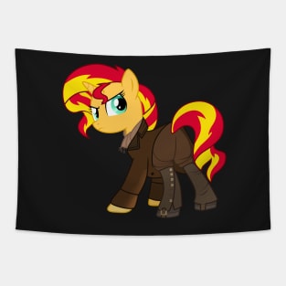 Sunset Shimmer as the War Doctor Tapestry