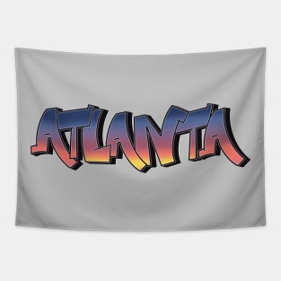 Atlanta Graffiti Tapestry