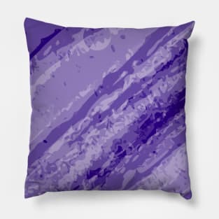 Abstract dark purple pastel pattern Pillow
