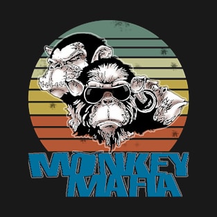 Mafia Monkey style for men and women T-Shirt