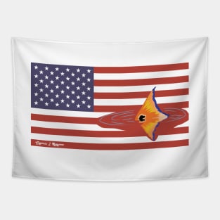 United States of Redfish Tapestry