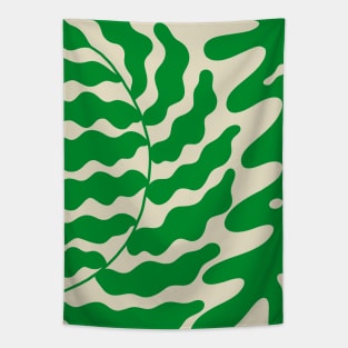 Fern Leaves Tropical Leaf Pattern Tapestry