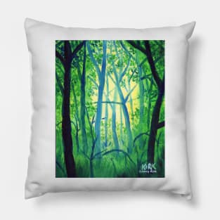 'Blue Ridge Rumination #43' Pillow