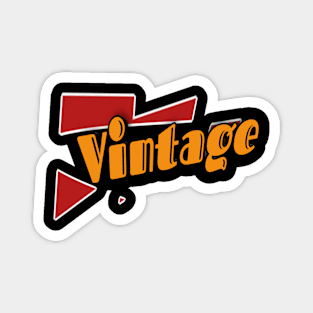 Vintage tee design Magnet