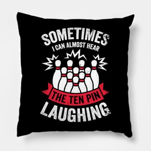 Funny Bowling Player Bowler Gift Pillow