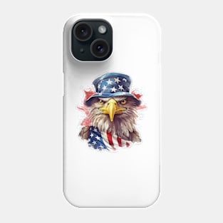 Cool American Eagle Portrait #4 Phone Case