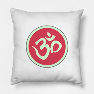 Om Spirituality Awareness Meditation Yoga Pillow