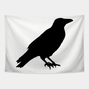 Raven bird black Tapestry