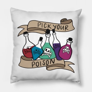 Pick Your Poison Pillow