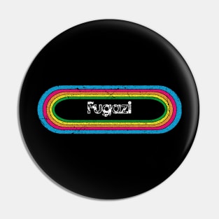 fugazi ll rainbow retro Pin