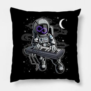 Astronaut Organ Polygon Matic Coin To The Moon Crypto Token Cryptocurrency Blockchain Wallet Birthday Gift For Men Women Kids Pillow